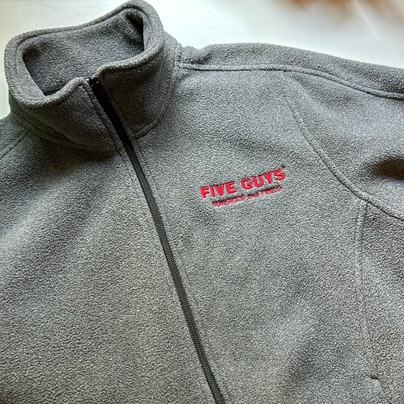 Port Authority Tops - Port Authority • Five Guys Burgers and Fries Fleece Sweatshirt